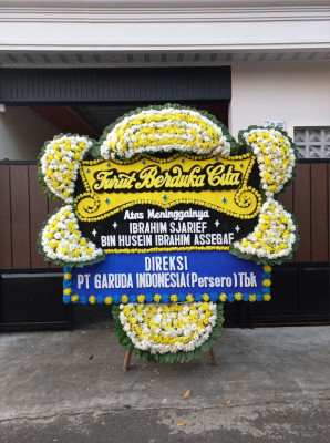Papan Bunga Duka di Traji